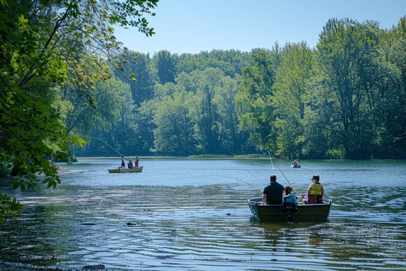 Lac de caniel : loisirs, pêche et détente en Normandie