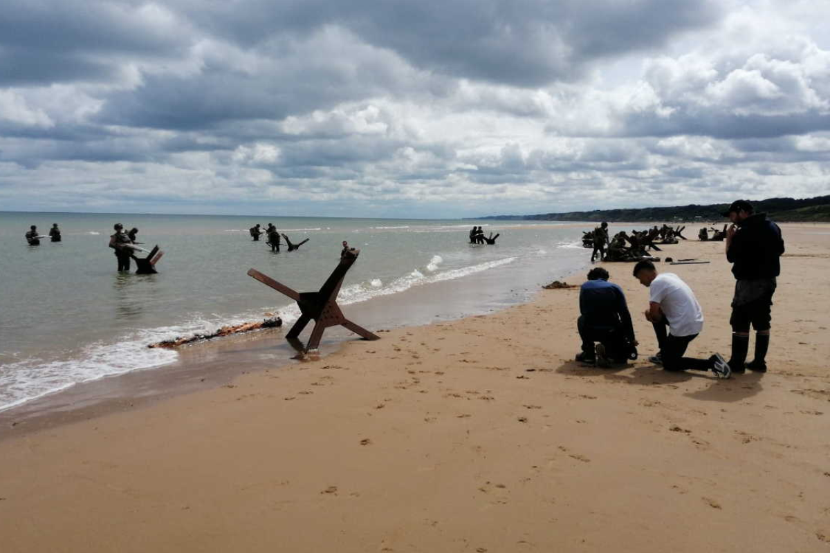 Où se trouve la plage d&rsquo;Omaha Beach ?